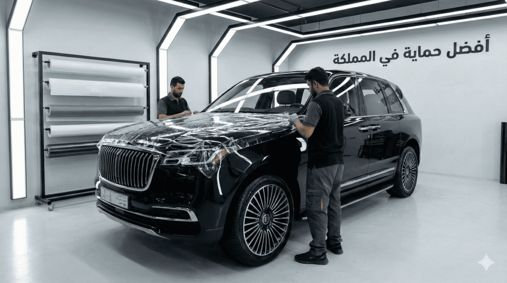 أفضل براند حماية PPF كامل السيارة في السعودية