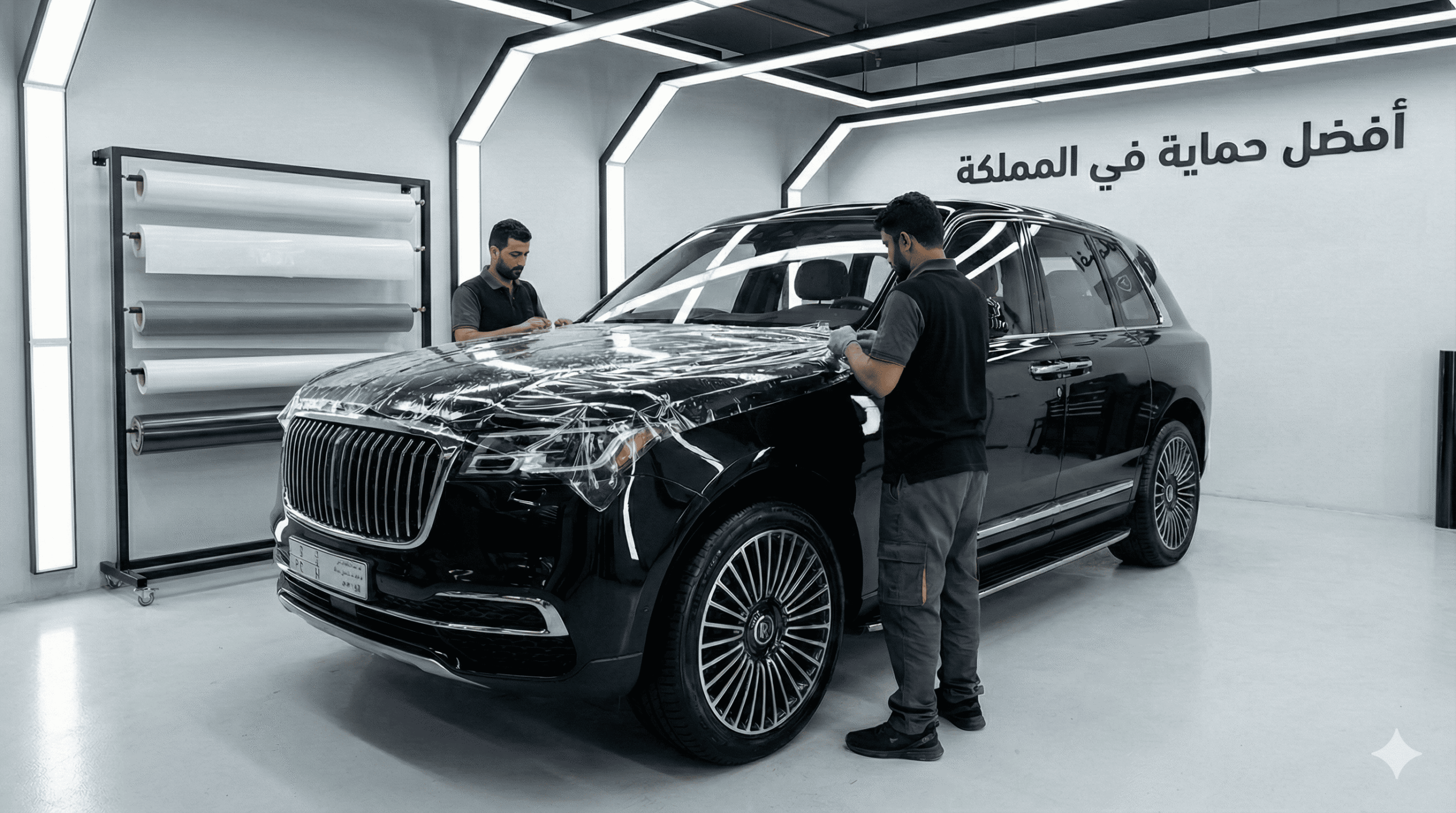 أفضل براند حماية PPF كامل السيارة في السعودية