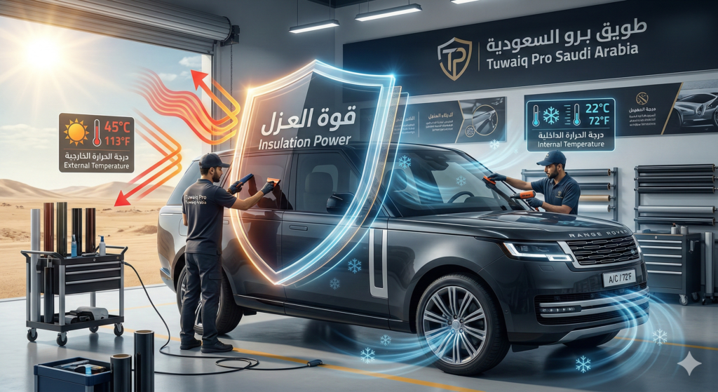 جرب افضل تظليل عازل حراري وتمتع بدرجة تبريد مثالية لسيارتك