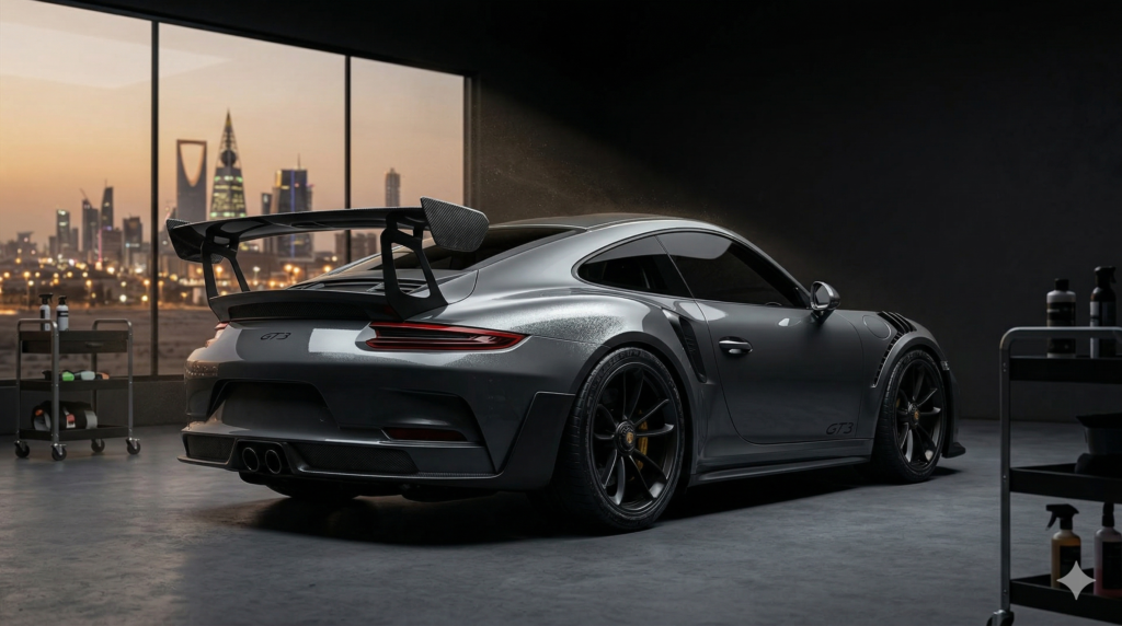 حماية السيارة من الخدوش والغبار في السعودية: دليلك الشامل والموثوق من طويق برو