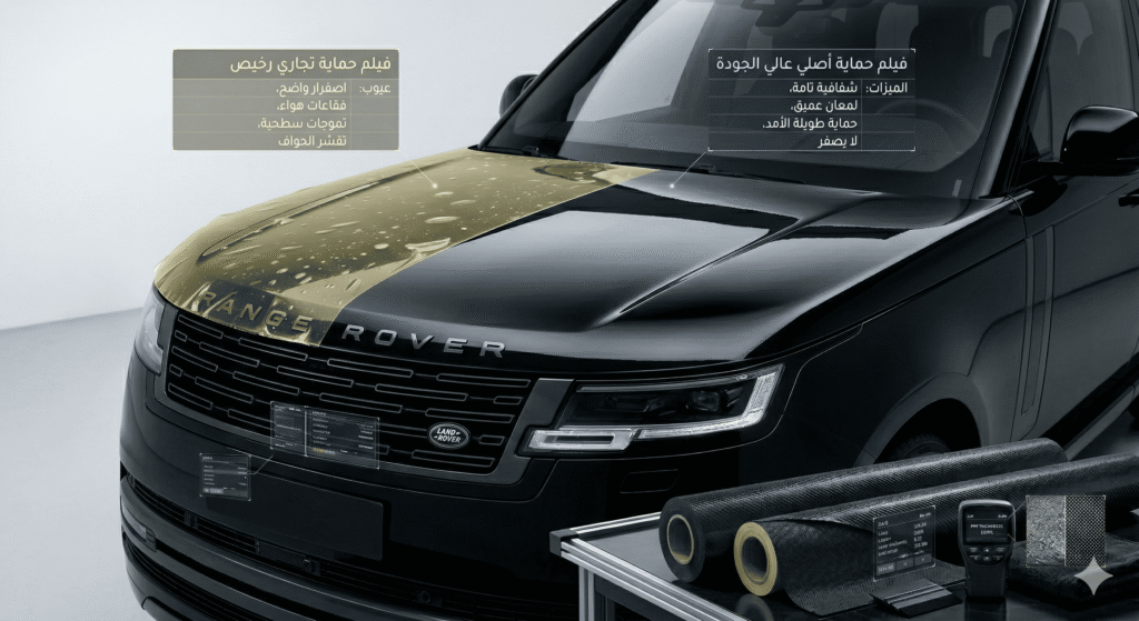 كيف تختار افضل نوع Ppf للسيارات في السعودية لحماية استثمارك؟